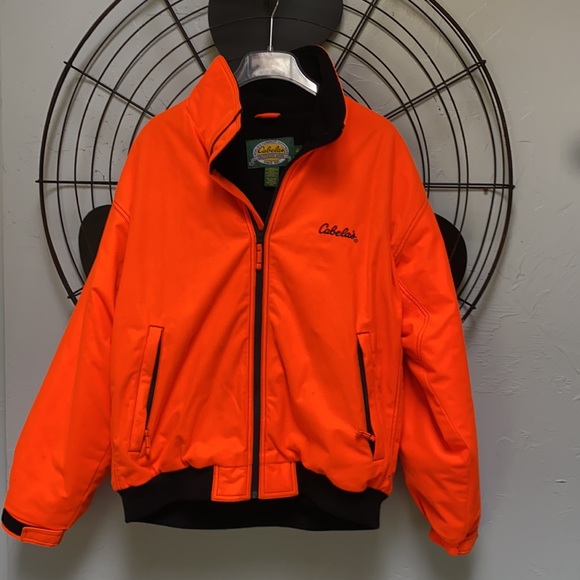 Cabela's Other - Men’s Cabela’s Blaze Orange Fleece Jacket